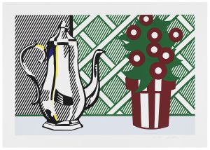 Artwork: Still Life with Coffee Pot and Flower Pot, 1974 (RLCR 2307)