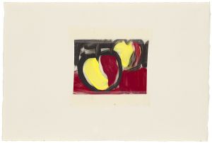Artwork: Two More Red and Yellow Apples (Study), 1981 (RLCR 3069)