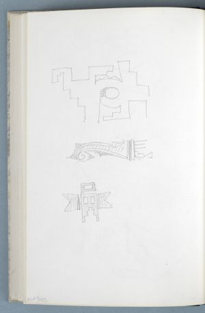 Artwork: Amerind (Studies), c. 1979 (RLCR 2688.12V)