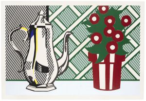 Artwork: Still Life with Coffee Pot and Flower Pot (Study), 1973 (RLCR 2192)