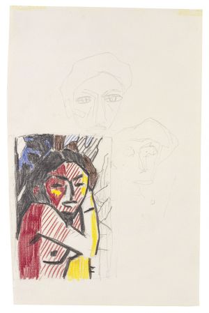 Artwork: Woman with Trees (Studies), 1979 (RLCR 2864)
