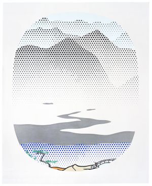 Artwork: Landscape with Silver River, 1996 (RLCR 4558)