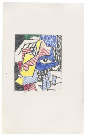 Artwork: Expressionist Head (Study), 1980 (RLCR 2909)