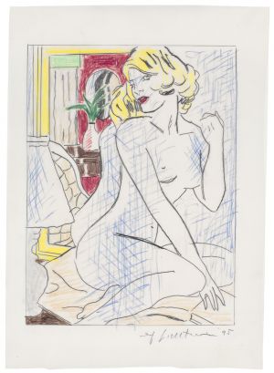 Artwork: Blue Nude (Study), 1995 (RLCR 4355)