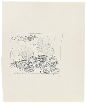 Artwork: Water Lilies (Study), c. 1992 (RLCR 4161)