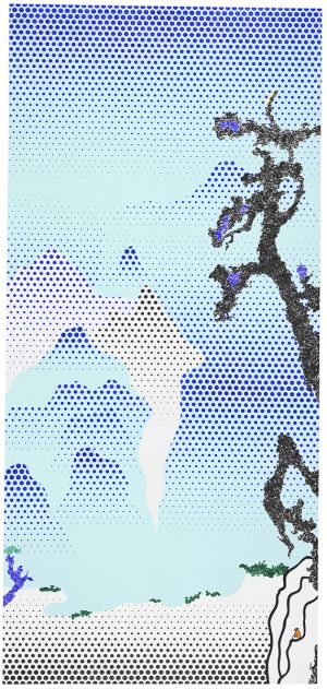 Artwork: Landscape with Philosopher, 1996 (RLCR 4543)