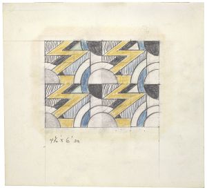 Artwork: Modular Painting with Four Panels (Study), 1969 (RLCR 1721)