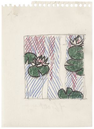 Artwork: Water Lilies (Study), 1991 (RLCR 4087)