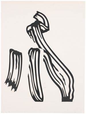 Artwork: Brushstroke (Study), 1997 (RLCR 4656)