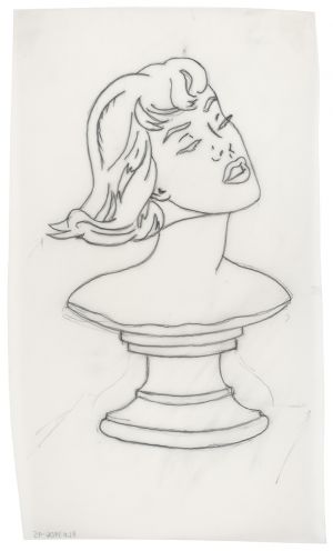 Artwork: Nude with Bust (Study), 1995 (RLCR 4404)
