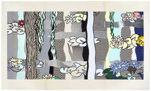 Water Lilies with Willows, 1992 (RLCR 4170) | Catalogue entry
