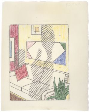 Artwork: Interior with Shadow (Study), 1993 (RLCR 4201)
