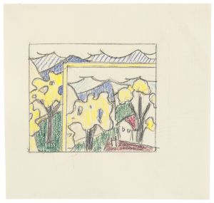 Artwork: Painting in Landscape (Study), 1984 (RLCR 3318)