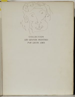 Artwork: Head, c. 1947 (RLCR 69)  Book front cover
