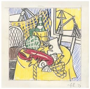 Still Life with Lobster, 1974 (RLCR 2310) | Catalogue entry | Roy