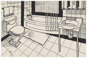 Artwork: Bathroom, 1961 (RLCR 623)