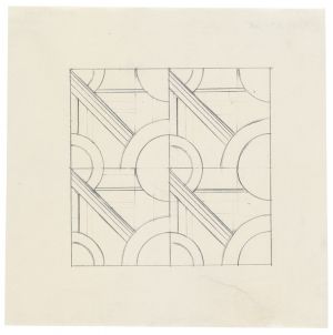 Artwork: Modular Painting with Four Panels #1 (Study), 1969 (RLCR 1723)