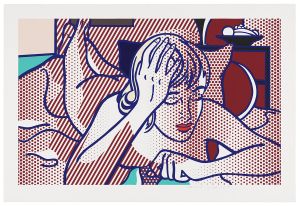 Artwork: Thinking Nude, State I, 1994 (RLCR 4323)