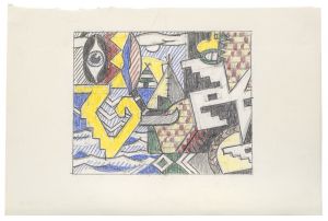 Artwork: Pow Wow (Study), 1978 (RLCR 2754)