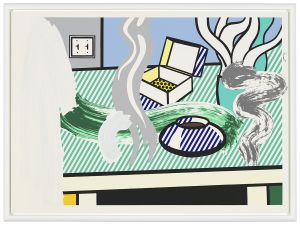 Artwork: Brushstroke Still Life with Box, 1997 (RLCR 4659)
