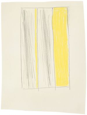 Artwork: Mirror (Three Panels) (Study), c. 1970 (RLCR 1870)