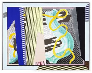 Artwork: Reflections on Brushstrokes (Study), 1989 (RLCR 3812)