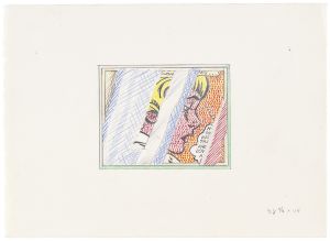 Artwork: Reflections on Girl (Study), c. 1989 (RLCR 3817)