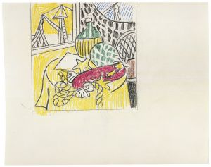 Artwork: Still Life With Lobster (Study), 1973 (RLCR 2203)