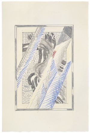 Artwork: Reflections on Brushstrokes (Study), 1989 (RLCR 3808)