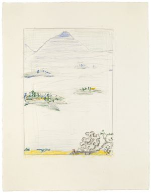 Artwork: Chinese Style Landscape (Study), 1996 (RLCR 4495)