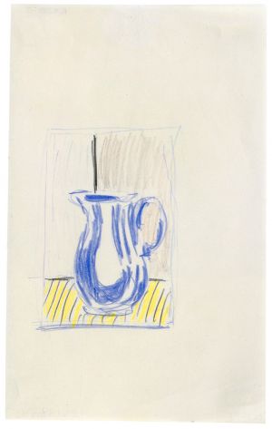 Artwork: Pitcher (Study), c. 1972 (RLCR 2049)