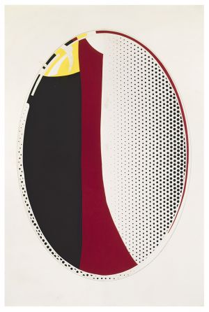 Artwork: Mirror #6 (Study), 1970 (RLCR 1855)