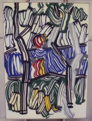 Artwork: Sunset Through the Trees, 1981 (RLCR 3058)