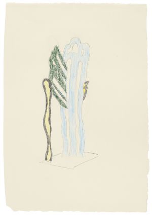 Artwork: Brushstroke Group (Study), c. 1983 (RLCR 3189)