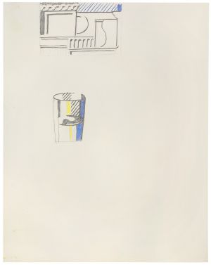 Artwork: Glass III and Purism (Studies), c. 1976 (RLCR 2477)