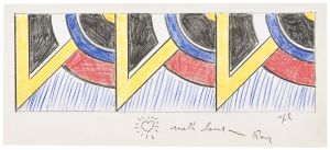 Artwork: Modern Painting Triptych II (Study), c. 1967 (RLCR 1368)