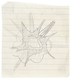 Artwork: Wall Explosion (Study), 1965 (RLCR 1183)
