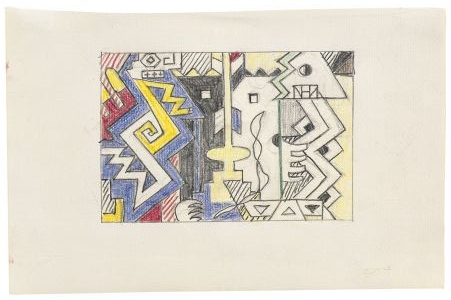 Artwork: Indian Composition (Study), 1979 (RLCR 2834)