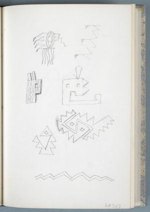 Artwork: Amerind (Studies), c. 1979 (RLCR 2688.13)