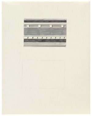 Artwork: Entablature (Study), 1974 (RLCR 2287)