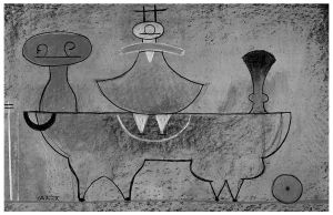 Artwork: Horse with Figure, c. 1948 (RLCR 103)