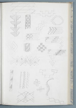 Artwork: Amerind (Studies), c. 1979 (RLCR 2688.6R)