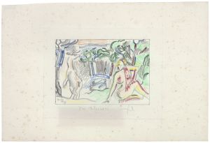 Artwork: Artemis and Actaeon (Study), 1987 (RLCR 3605)