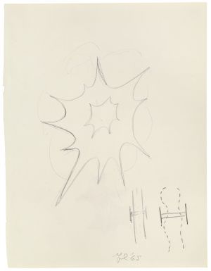 Artwork: Small Wall Explosion (Study), 1965 (RLCR 1153)