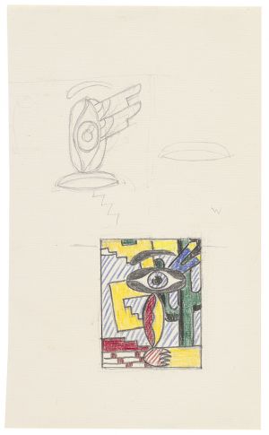 Artwork: American Indian Theme III (Studies), 1979 (RLCR 2792)
