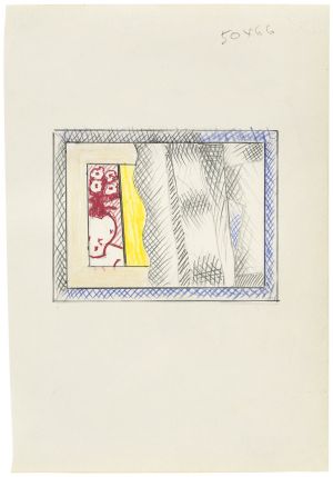 Artwork: Reflections on Red Flowers (Study), 1990 (RLCR 3944)
