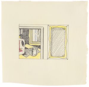 Artwork: Paintings: Still Life and Stretcher Frame (Study), 1982 (RLCR 3135)