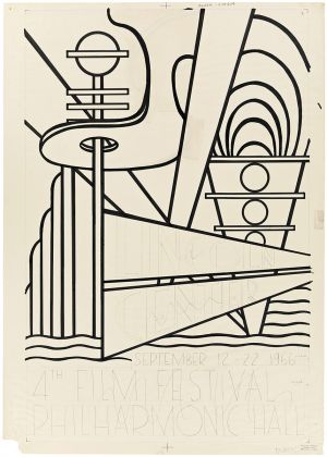 Artwork: Lincoln Center Deluxe Poster (Color Separation), c. 1966 (RLCR 1252.1)