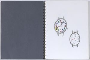 Artwork: Watch Design (Studies), c. 1994 (RLCR 4749.1)