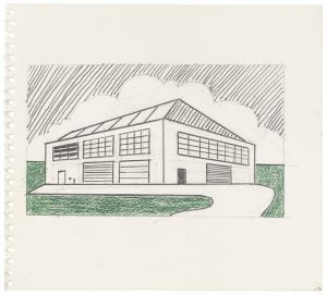 Artwork: Building (Study), 1997 (RLCR 4662)